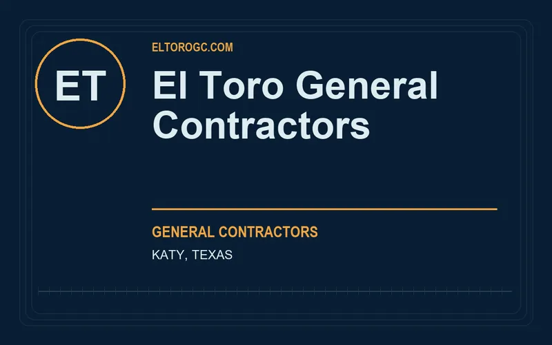 El Toro General Contractors in Katy, Texas