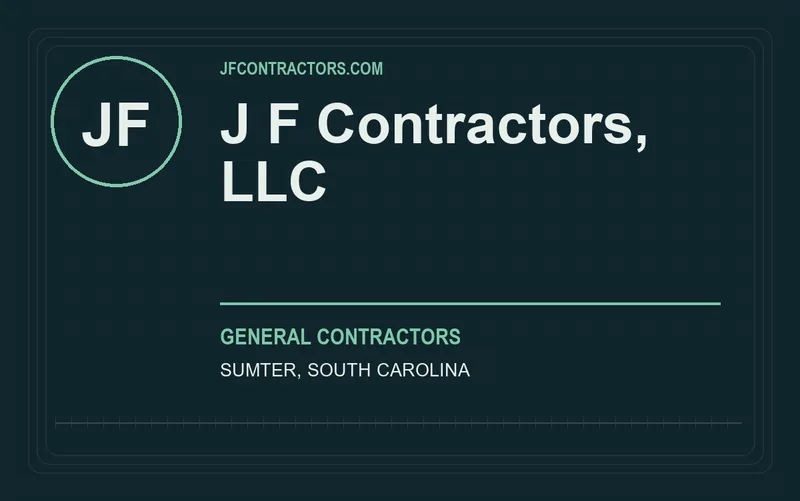 J F Contractors, LLC in Sumter, South Carolina