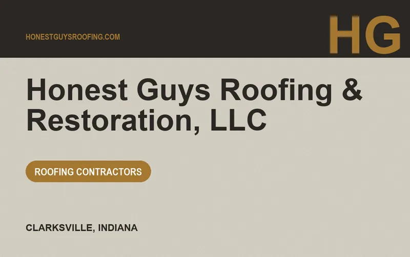 Honest Guys Roofing & Restoration, LLC in Clarksville, Indiana