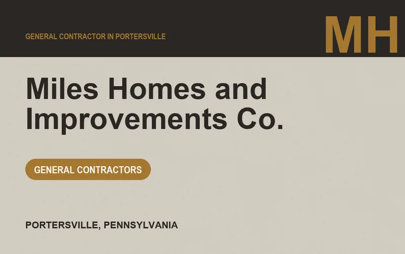 Miles Homes and Improvements Co. in Portersville, Pennsylvania