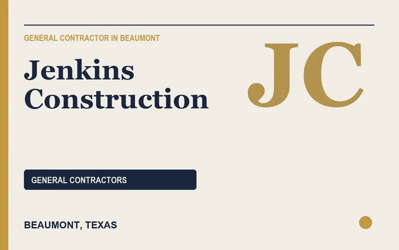 Jenkins Construction in Beaumont, Texas