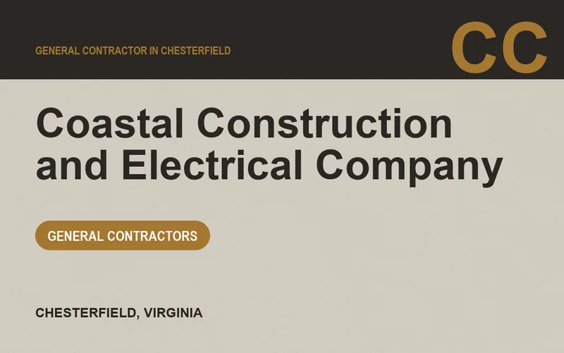 Coastal Construction and Electrical Company in Chesterfield, Virginia
