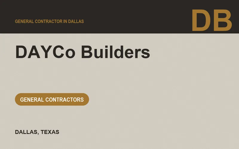 DAYCo Builders in Dallas, Texas