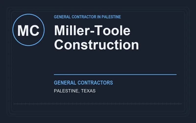 Miller-Toole Construction in Palestine, Texas