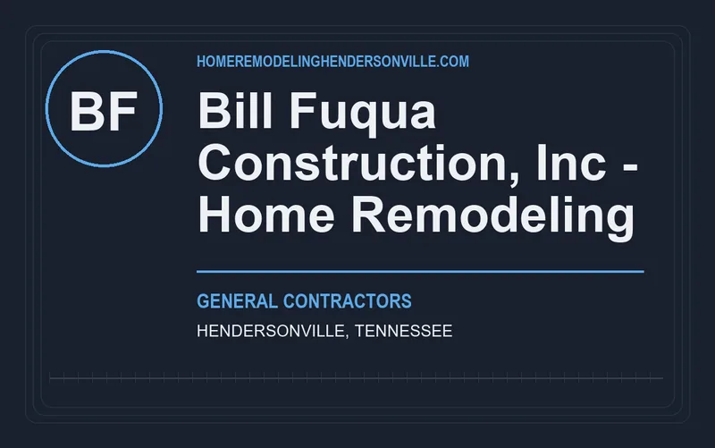 Bill Fuqua Construction, Inc - Home Remodeling in Hendersonville, Tennessee