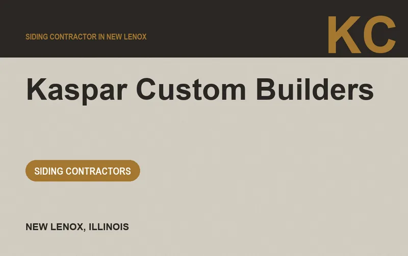 Kaspar Custom Builders in New Lenox, Illinois
