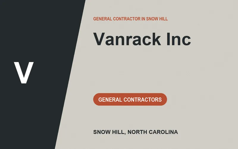 Vanrack Inc in Snow Hill, North Carolina