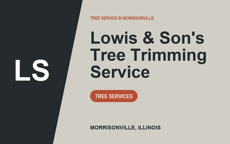 Lowis & Son's Tree Trimming Service in Morrisonville, Illinois
