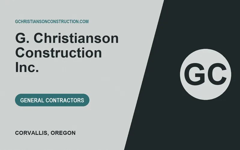 G. Christianson Construction Inc. in Corvallis, Oregon