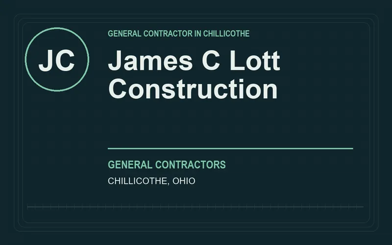 James C Lott Construction in Chillicothe, Ohio