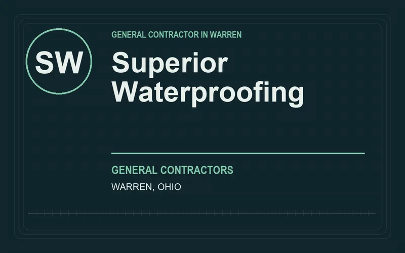 Superior Waterproofing in Warren, Ohio