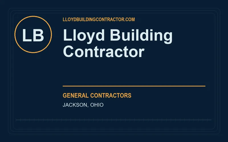 Lloyd Building Contractor in Jackson, Ohio