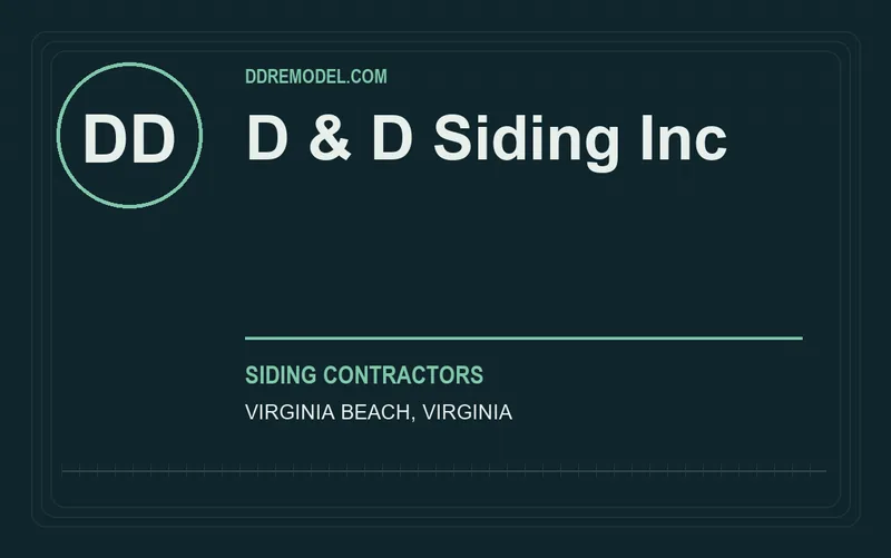 D & D Siding Inc in Virginia Beach, Virginia