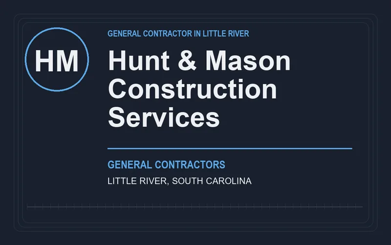 Hunt & Mason Construction Services in Little River, South Carolina