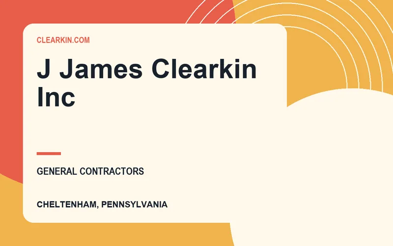 J James Clearkin Inc in Cheltenham, Pennsylvania