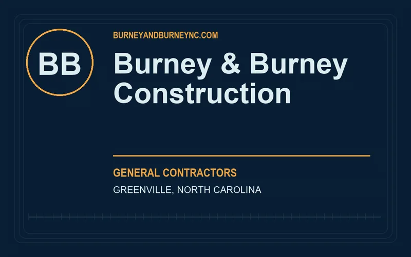 Burney & Burney Construction in Greenville, North Carolina