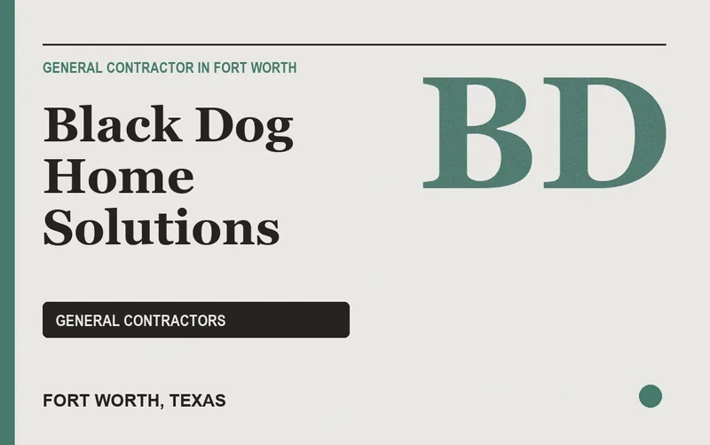 Black Dog Home Solutions in Fort Worth, Texas