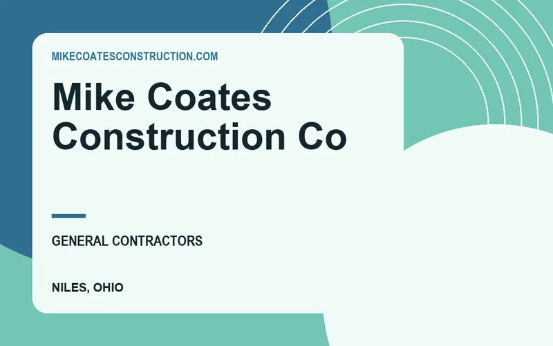 Mike Coates Construction Co in Niles, Ohio