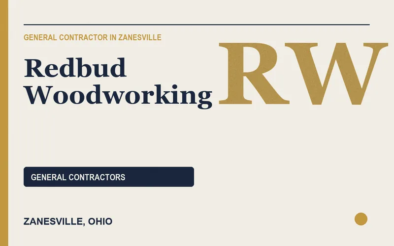 Redbud Woodworking in Zanesville, Ohio