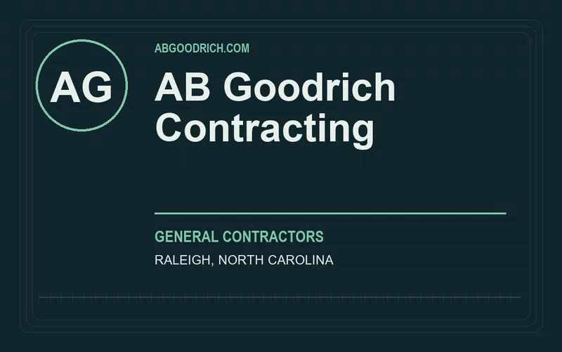 AB Goodrich Contracting in Raleigh, North Carolina