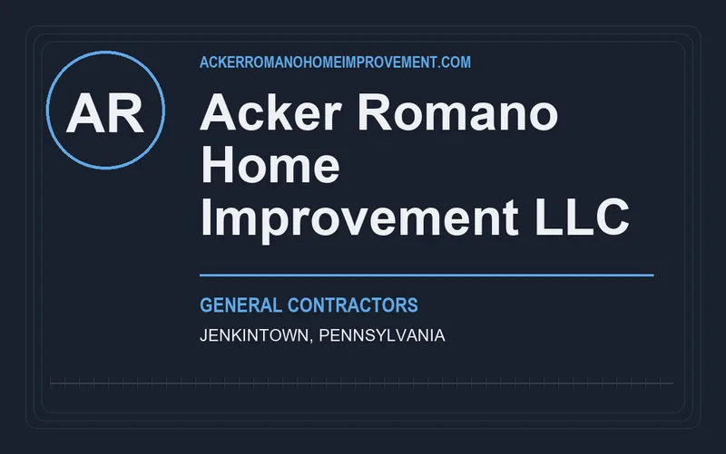 Acker Romano Home Improvement LLC in Jenkintown, Pennsylvania