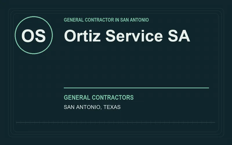 Ortiz Service SA in San Antonio, Texas