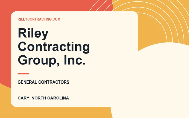 Riley Contracting Group, Inc. in Cary, North Carolina