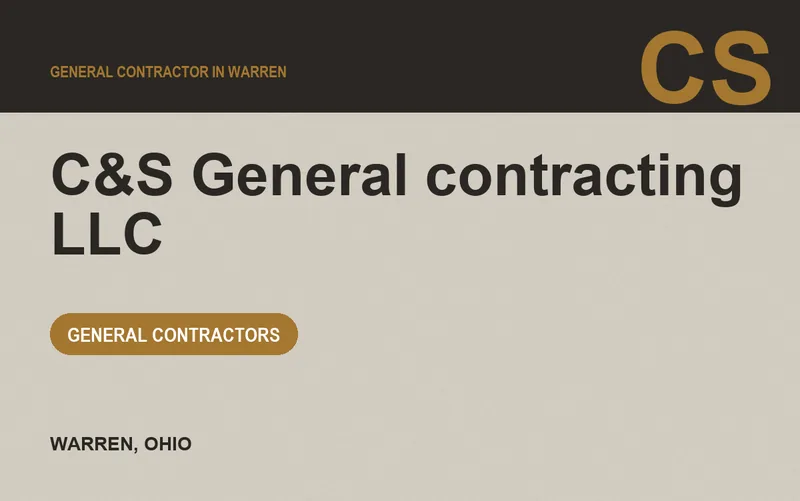 C&S General contracting LLC in Warren, Ohio