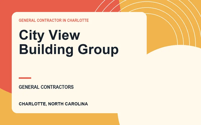 City View Building Group in Charlotte, North Carolina