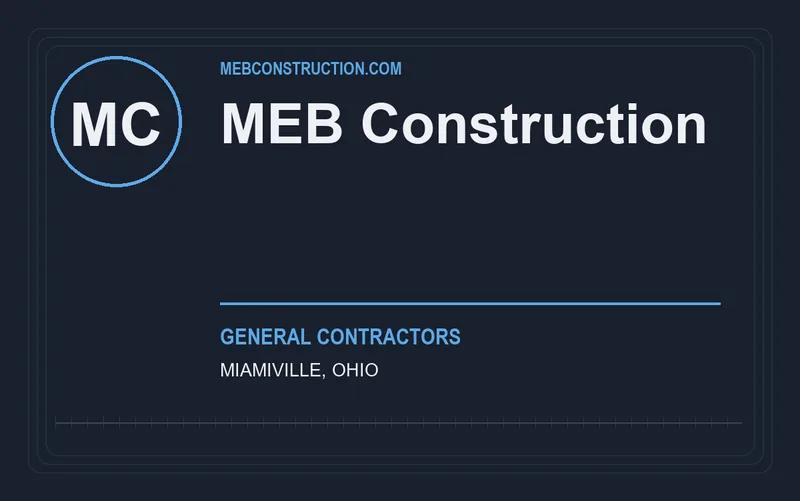 MEB Construction in Miamiville, Ohio