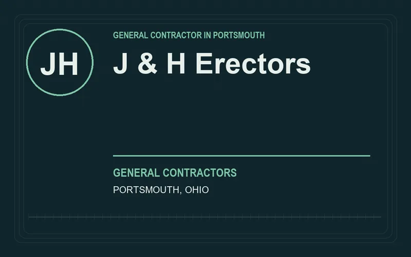 J & H Erectors in Portsmouth, Ohio