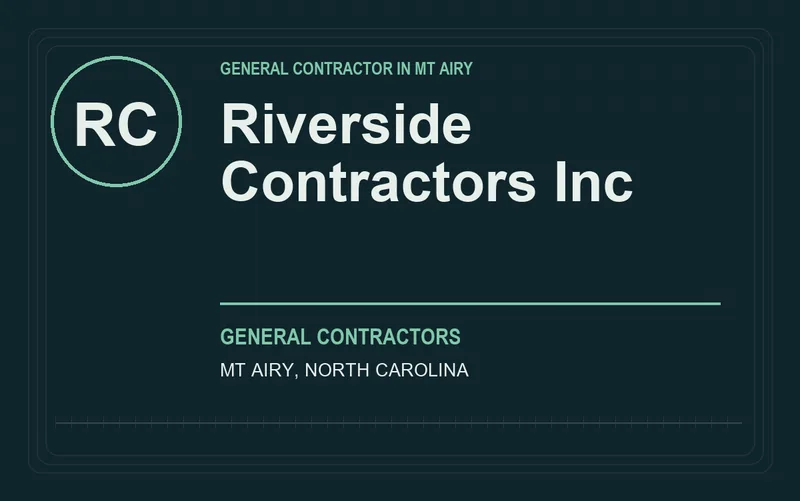 Riverside Contractors Inc in Mt Airy, North Carolina
