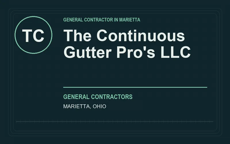 The Continuous Gutter Pro's LLC in Marietta, Ohio