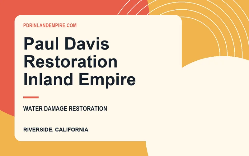 Paul Davis Restoration Inland Empire in Riverside, California