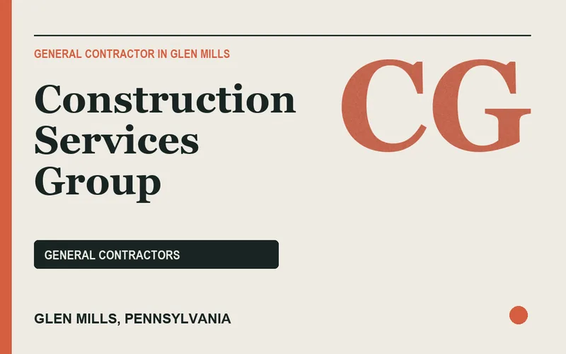 Construction Services Group in Glen Mills, Pennsylvania