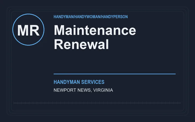 Maintenance Renewal in Newport News, Virginia