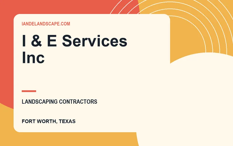 I & E Services Inc in Fort Worth, Texas