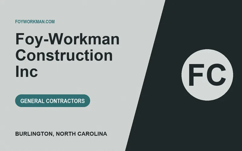 Foy-Workman Construction Inc in Burlington, North Carolina