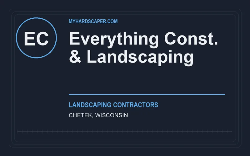 Everything Const. & Landscaping in Chetek, Wisconsin