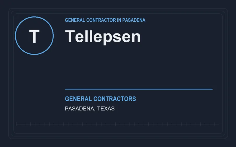 Tellepsen in Pasadena, Texas