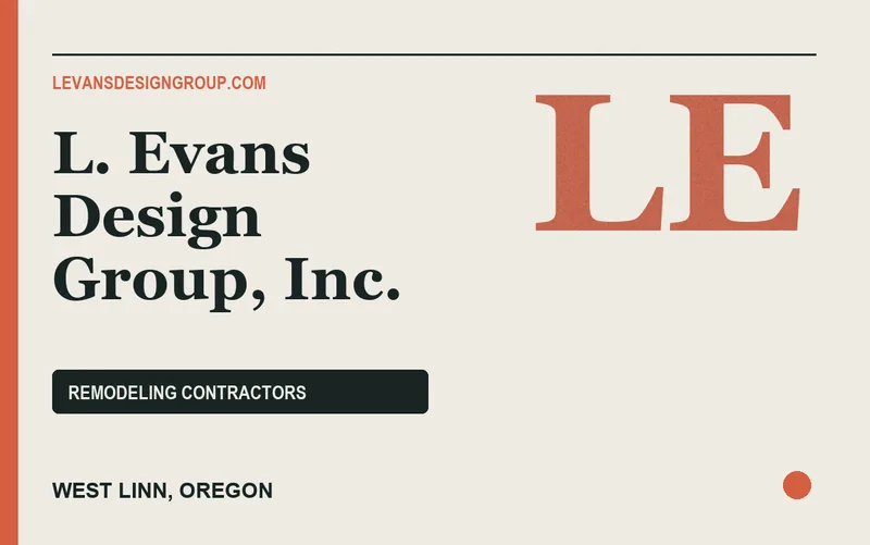 L. Evans Design Group, Inc. in West Linn, Oregon