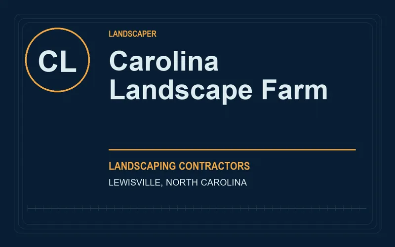 Carolina Landscape Farm in Lewisville, North Carolina