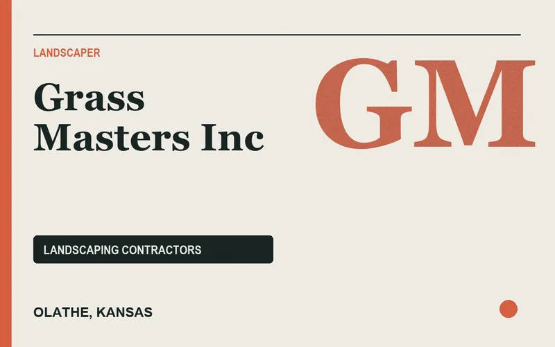 Grass Masters Inc in Olathe, Kansas