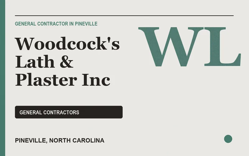 Woodcock's Lath & Plaster Inc in Pineville, North Carolina