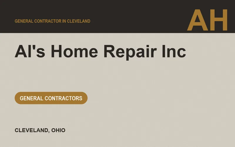 Al's Home Repair Inc in Cleveland, Ohio