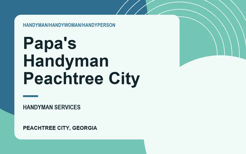 Papa's Handyman Peachtree City in Peachtree City, Georgia