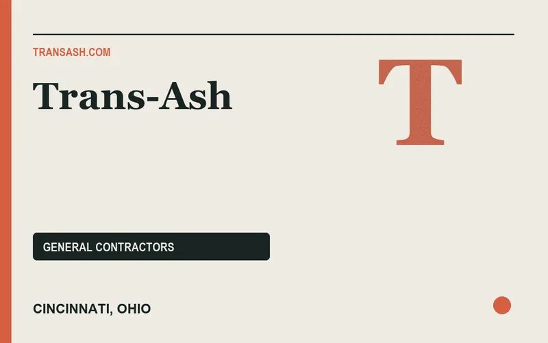 Trans-Ash in Cincinnati, Ohio