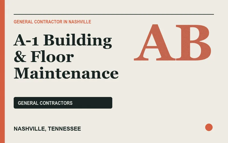 A-1 Building & Floor Maintenance in Nashville, Tennessee
