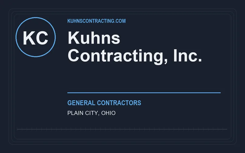 Kuhns Contracting, Inc. in Plain City, Ohio