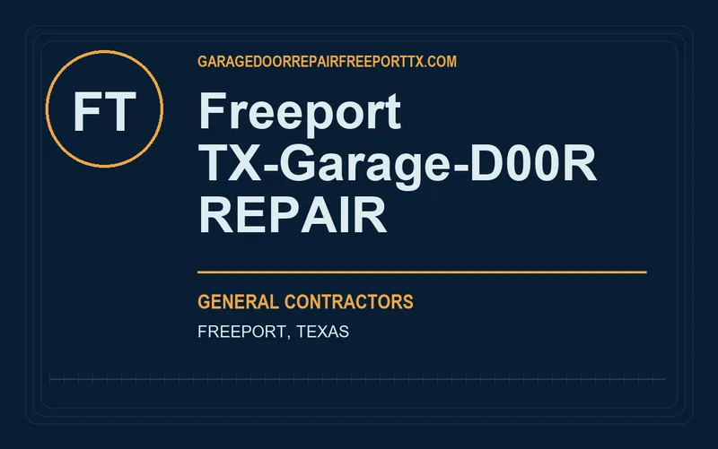 Freeport TX-Garage-D00R REPAIR in Freeport, Texas